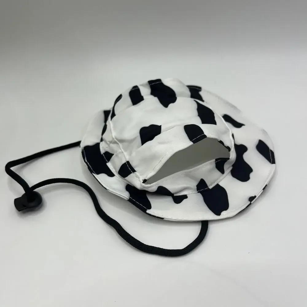 Pet Bucket Hat for Cats & Dogs - Sun Protection, Ear-Friendly Design